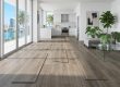 spc rigid core flooring Miami view of the skyline and the water.